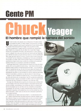 Gente PM - Chuck Yeager - Junio 2003