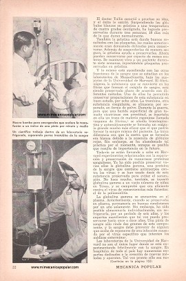 Las Múltiples Aplicaciones de la Sangre - Abril 1953