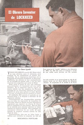 El Obrero Inventor de Lockheed - Octubre 1951