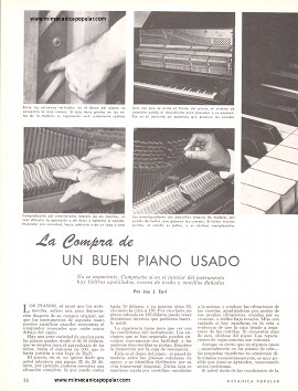 La Compra de Un Buen Piano Usado - Mayo 1964