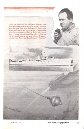 Expedición al Fondo del Mar - Mayo 1951