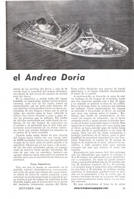 Cómo Recobraremos el Andrea Doria - Octubre 1958
