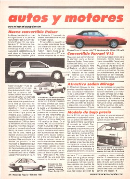 Autos y Motores - Febrero 1987