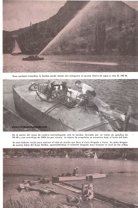 Bote de Trabajo con Propulsión Hidráulica - Diciembre 1948