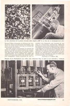 En Busca de Metales Mejores - Septiembre 1948