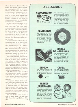 El supertriciclo motorizado no es un juego de niños - Enero 1974