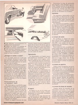 Obtenga un auto gratis cada 10 años - Marzo 1978