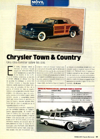 Chrysler Town & Country - Octubre 2007