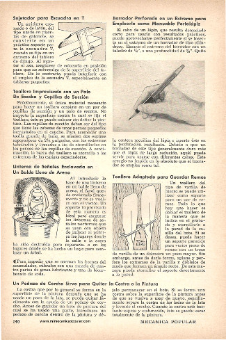 Ideas prácticas para el taller y el hogar - Junio 1953
