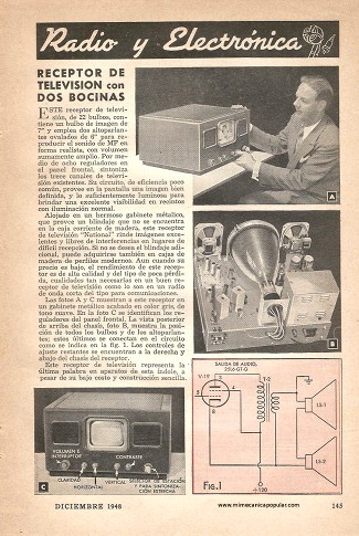 Radio y Electrónica - Diciembre 1948