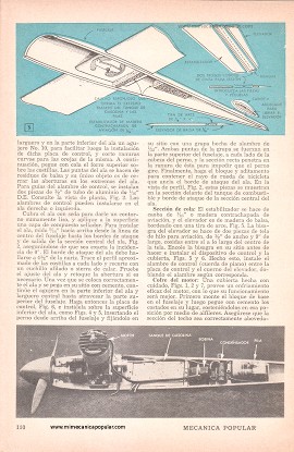 Construya el GOLD RUSH 1947 - Avión Modelo Campeón de Velocidad - Octubre 1948