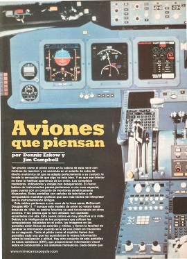 Aviones que piensan - Diciembre 1986
