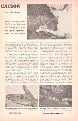 Consejos Sobre La Lubricación - Octubre 1948
