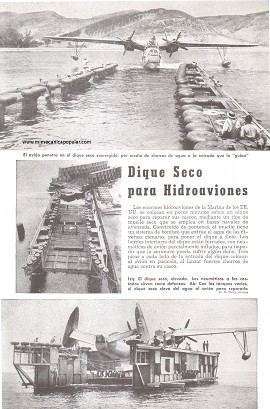 Dique Seco para Hidroaviones - Julio 1949