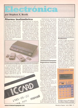 Electrónica - Julio 1986