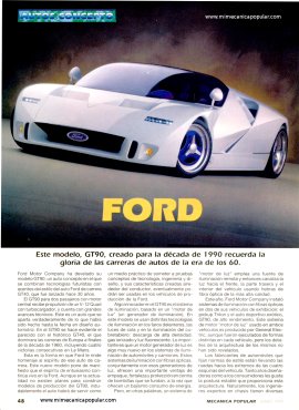 Auto concepto Ford GT90 -Junio 1995