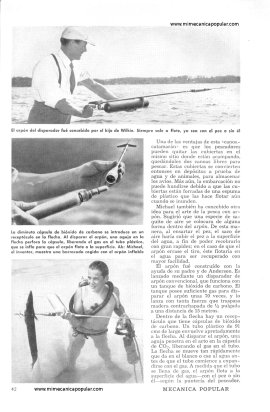 Catamarán para la pesca con arpón - Noviembre 1953