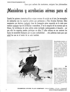 Publicidad - Bujías Champion - Abril 1962