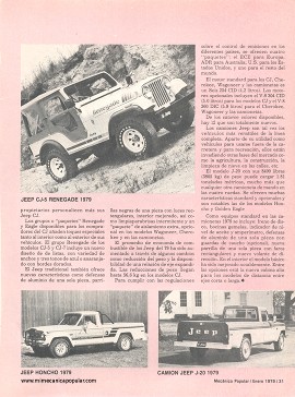 Jeep del 79 - Enero 1979