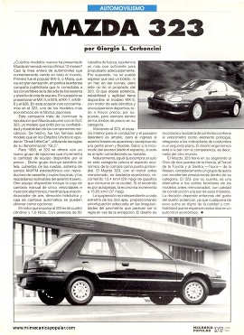 Mazda 323 - Junio 1993