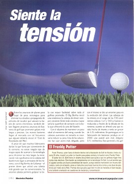 Siente la tensión - Baston de golf - Marzo 2003