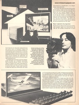 Televisión del futuro - Febrero 1982
