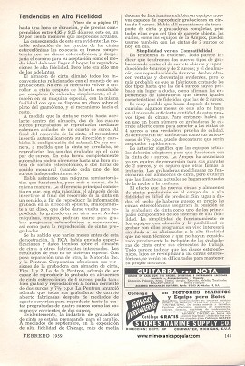 Radio, Televisión y Electrónica - Febrero 1959