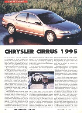 Chrysler Cirrus 1995 - Abril 1995
