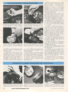 Cómo Conservar la Eficacia de sus Frenos Motrices - Junio 1968
