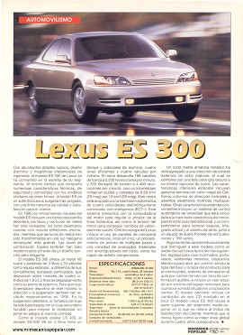 Lexus ES 300 - Febrero 1995