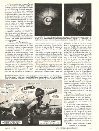 Los Exterminadores de Huracanes Descubren su Blanco - Junio 1963