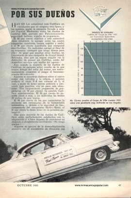 El Cadillac 1951 Visto por Sus Dueños - Octubre 1951