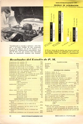 El Cadillac 1951 Visto por Sus Dueños - Octubre 1951