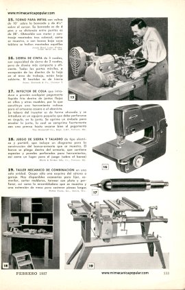 Conozca Sus Herramientas - Febrero 1957