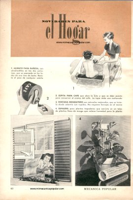Novedades Para el Hogar - Agosto 1952