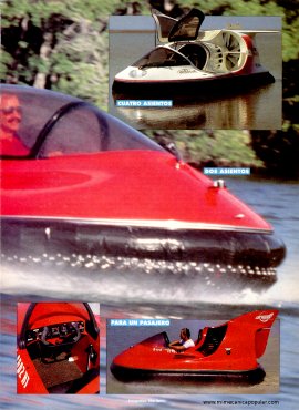 Botes: Vehículo Deportivo -Air Rider Hunter - Junio 1992