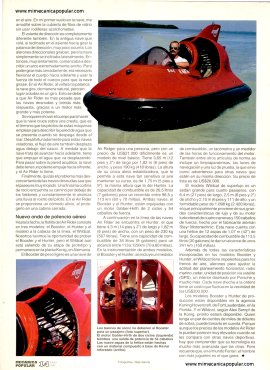 Botes: Vehículo Deportivo -Air Rider Hunter - Junio 1992