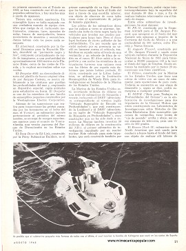 La Bonanza de los Pequeños Sumergibles - Agosto 1968