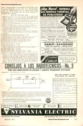 Pequeño gigante: Sistema de Radio-Intercomunicación - Mayo 1952