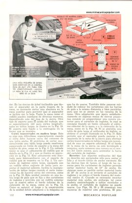 Aumente la capacidad de su sierra circular - Mayo 1951