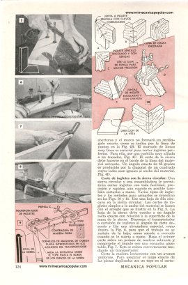 Cómo hacer JUNTAS A INGLETE - Enero 1952