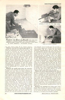 Es Fácil Pintar Sobre CONCRETO - Septiembre 1951