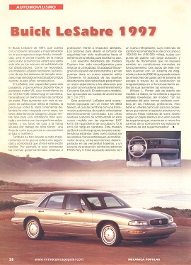 Buick LeSabre 1997 - Marzo 1996