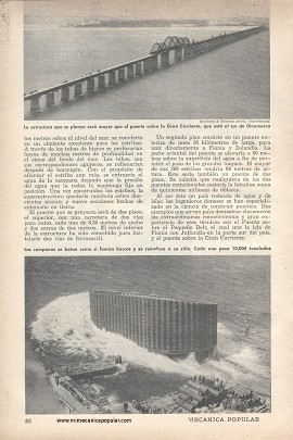 Colosal Proyecto para un Puente Danés - Junio 1953