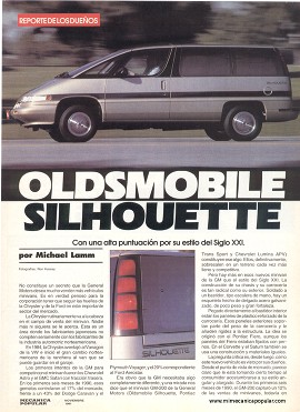 Informe de los dueños: Oldsmobile Silhouette - Noviembre 1991