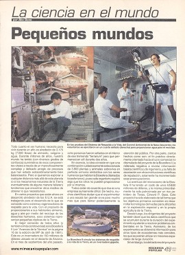 La ciencia en el mundo - Abril 1992