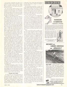 Un Mecánico Juzga los Autos de 1962 - Abril 1962