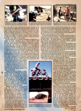 Cruzando el Desierto de Nubia - Septiembre 1990