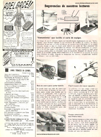 4 ideas prácticas para el taller - Mayo 1972