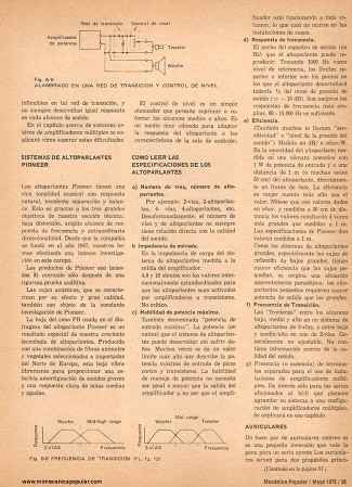Altoparlantes y Auriculares - Mayo 1975